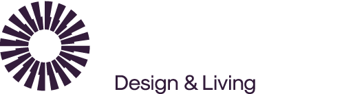 malaga design and living full logo purple