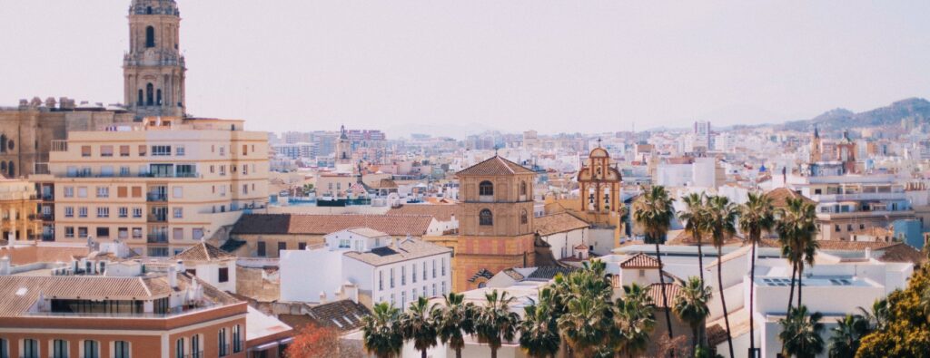 view of buildings Malaga